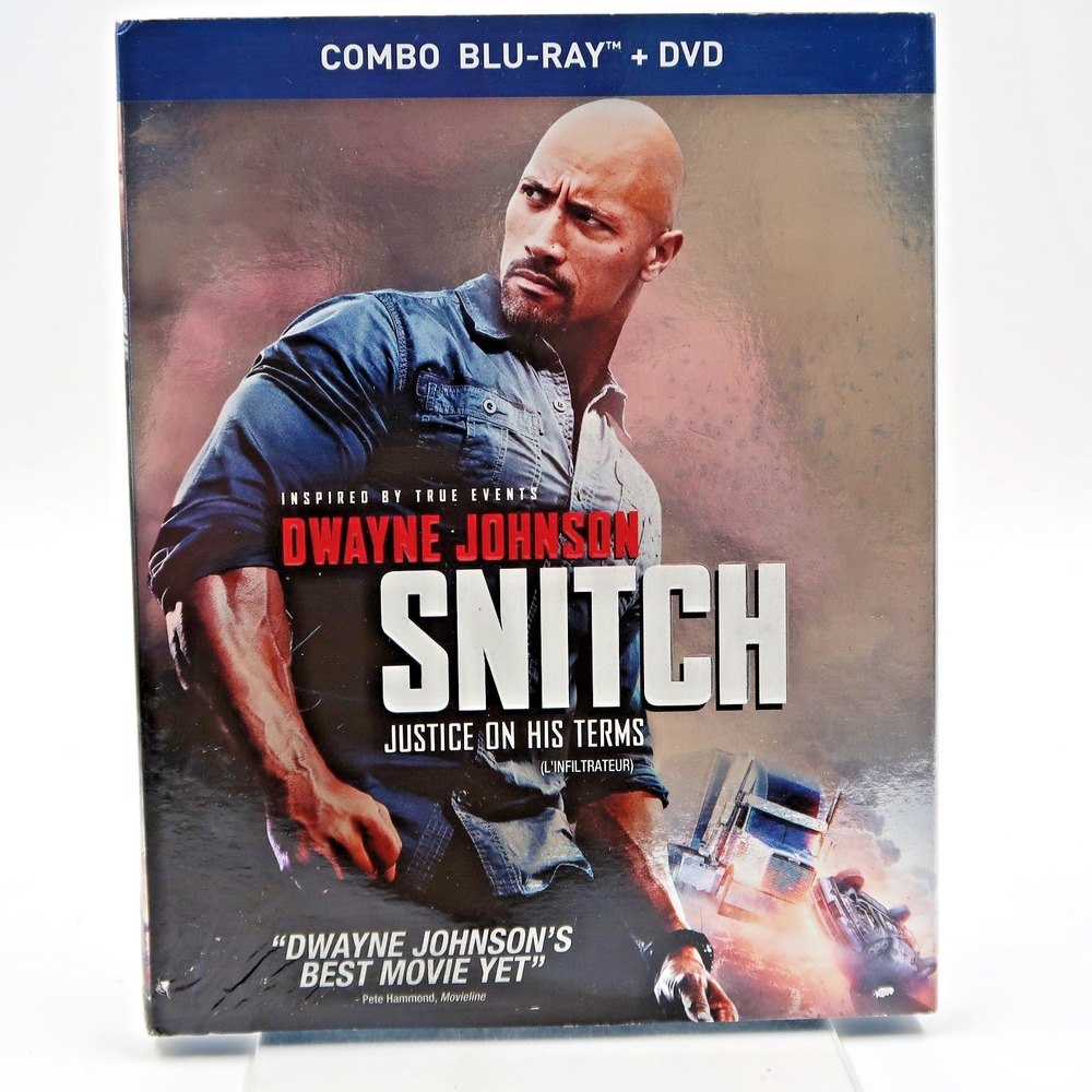 Snitch Blu-ray DVD 2013 Dwayne Johnson Susan Sarandon Jon Bernthal Movie